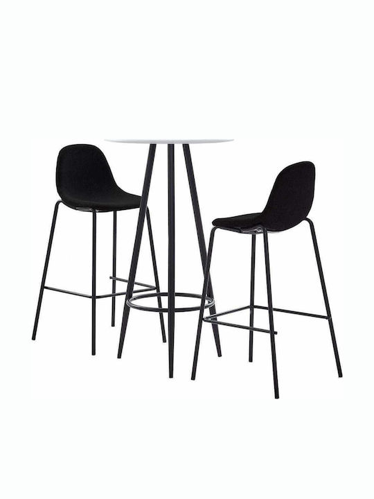 vidaXL Bar Set for Small Outdoor Spaces 3 Piece...