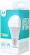 Forever Light Bec LED 10W 108mm pentru Soclu E27 și Formă A60 Alb cald 806lm