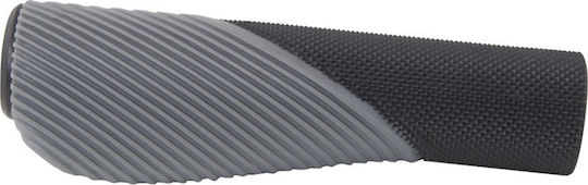 Force Bow 382161 Anatomic Bicycle Handlebar Grips in Gray Color