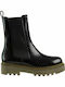 Makis Kotris Leather Women's Chelsea Boots Black