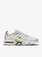 TN Air Max Plus Дамски Сникърси Бели / Неонови / Черни / Металик Сребърни