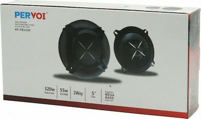 PerVoi Set Auto-Lautsprecher 5" mit 320W RMS (2 Weg)