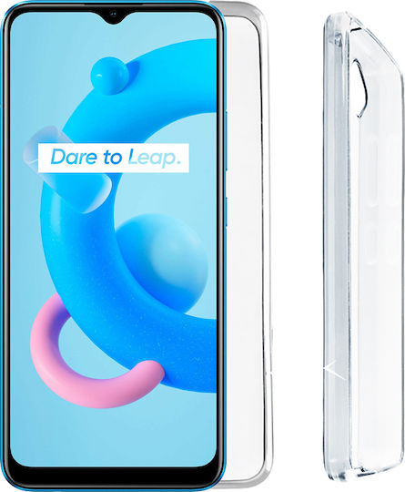 Volte-Tel Slimcolor Air Back Cover Silicone Transparent (Realme C11 2021)