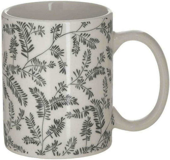 Click Becher Keramik Weiß