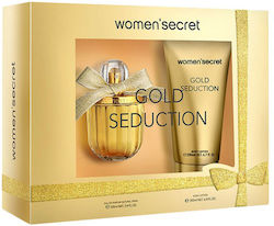 Women'secret Gold Seduction Set De Parfumuri Pentru Femei Cu Loțiune De Corp 2 Bucăți