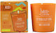 Aloe Colors Scented Soy Candle Sweet Blossom Jar with Scent Vanilla/Orange Orange 220gr 1pcs