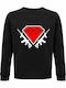 Sweatshirt Unisex, Bio " Diamond Guns ", Schwarz