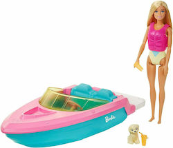Barbie Doll and Boatplay Set για 3+ Ετών