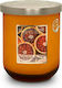 Heart & Home Scented Soy Candle Jar with Scent Saguini Orange 340gr 1pcs