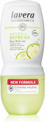 Lavera Natural & Fresh Deodorant Organic Lime & Natural Minerals Roll-On 50ml