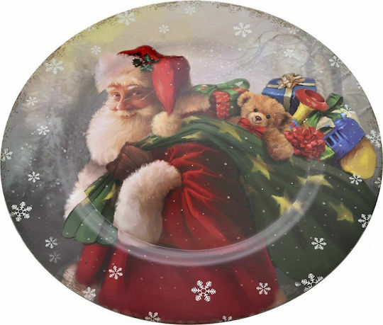 Iliadis Weihnachtliche Teller Kunststoff Mehrfarbig B33xD33cm.