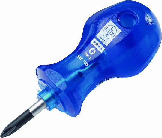 Lux Tools Κατσαβίδι Νάνος Σταυρός Μεγέθους PH1x25mm Comfort