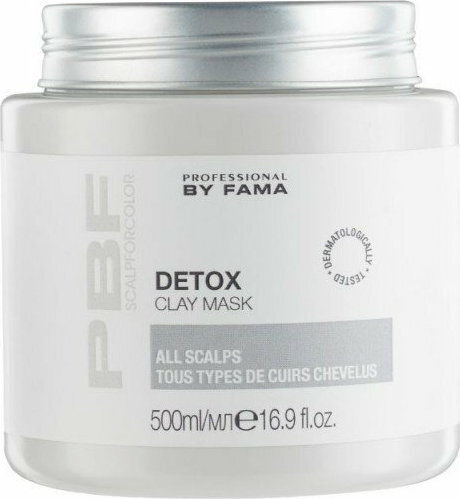 Professional by Fama ScalpForColor Detox Haarmaske für Hydratation mit Ton 500ml