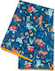 Bumkins Waterproof Splat Mat Blue Jungle