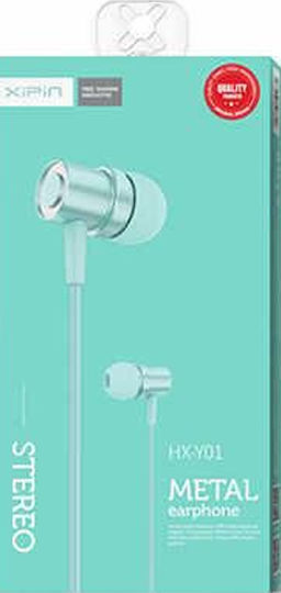 HX-Y01 In-ear Handsfree with 3.5mm Connector Turquoise