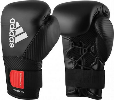 Adidas Hybrid 250 Boxing Competition Gloves Black