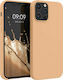 KWmobile Rubber Back Cover Σιλικόνης Peach Noug...