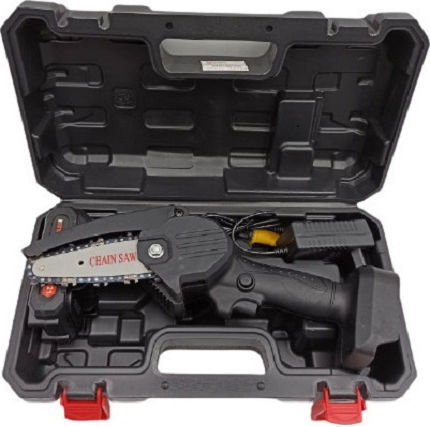 Αλυσοπρίονο Μπαταρίας 21V 0.775kg με Λάμα Carving 8cm