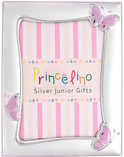 Prince Silvero Schmetterling Kinder Fotorahmen Silber Silber 13x18cm