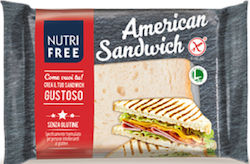 Nutrifree Toast Bread Rice American Sandwich Gluten Free 240gr