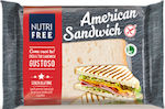 Nutrifree Toast Bread Rice American Sandwich Gluten Free 240gr