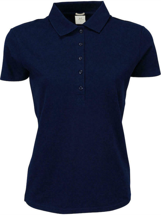 Tee Jays Luxury Werbe-T-Shirt in Marineblau Farbe