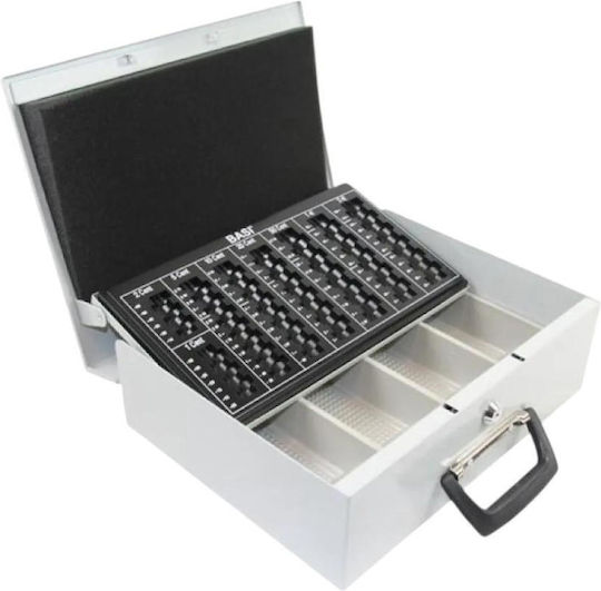 Basi Cash Box with Lock Gray EGK 150 2100-0900