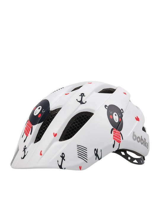 Bobike Teddy Bear Kinderfahrrad- / Rollerhelm für Stadt Weiß Bobike Teddy Bear Kinderfahrrad- / Rollerhelm für Stadt Weiß