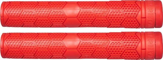 Stolen Hive Superstick Flangless Ръкохватки за велосипеди BMX σε Червен Χρώμα