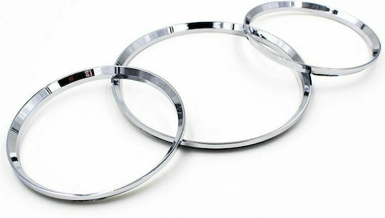 Car Instrument Panel Decoration Dashboard Rings for Alfa 145 / 146 Chrome in Silver Color IRAR145