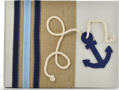 Baptism wish books anchor burlap anchor