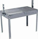GTC Galvanized Charcoal Grill 60cmx33cm