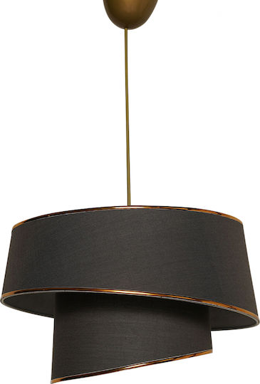 HomeMarkt Pendant Light Gold with Socket E27 32cm