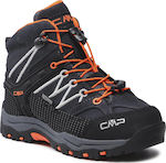 CMP Kids Waterproof Hiking Boots Rigel Mid Black