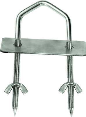 Rotisserie Stainless Steel Clamp for Lamb and Goat