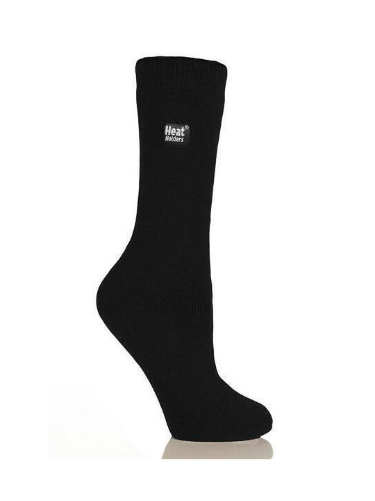 Women's Heat Holders Ultra Lite Long Socks Black / 37-42 / UN-80040-BL_1_28