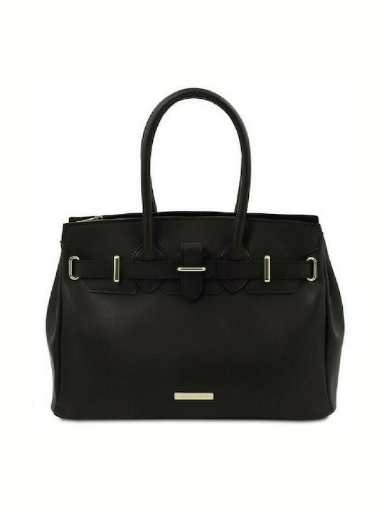 Tuscany Leather Women's Leather Handbag Black