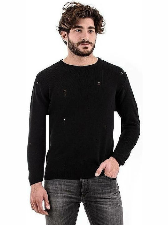 Bellissimo M120 Men's Long Sleeve Sweater Black