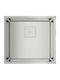 Teka FlexLinea RS15 40.40 Υποκαθήμενος Νεροχύτης Inox Σατινέ Μ44xΠ44cm Ασημί