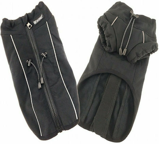Pet Interest Active Outdoor Vest Ημιαδιάβροχο Μπουφάν Σκύλου Μαύρο 38cm