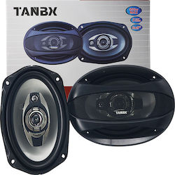 Set Boxe Auto Tanbx 6x9" cu 450W RMS (3 căi)