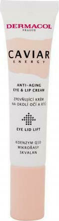 Dermacol Caviar Energy Eye Cream For Lips For Anti Wrinkles And Dark Circles 15ml