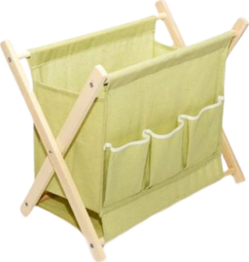 Karageorgos Bros Fabric Magazine Rack Lahani 40x40cm