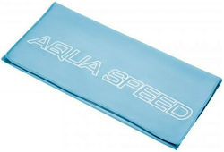 Aquaspeed Dry Flat 02/155 Schwimmtuch Mikrofaser Blau 140x70cm