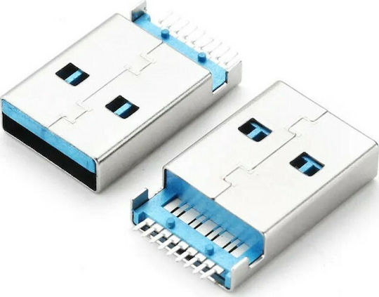 Θύρα USB 3.0 Type A Connector Male Socket 9pin