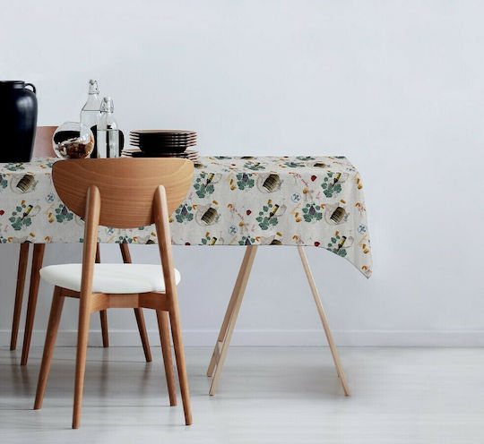 Mc Decor Τραπεζομάντηλο Αλέκιαστο 205 Πολύχρωμο 140x180εκ.