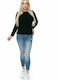 PeeKaBoo 70021 Women's Long Sleeve Sweater Black 131607