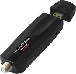 Hauppauge WinTV Nova-S2 TV-Tuner für Laptop / PC mit Satellitenempfänger DVB-S / DVB-S2 und Verbindung USB-A