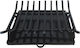 Klapakis Metallic Fireplace Grate with Ashtray 11-82 60x44cm