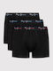 Gunar Herren Boxershorts Schwarz 3Packung